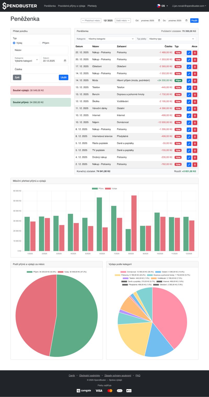 Wallet - overview of all subscriptions and expenses